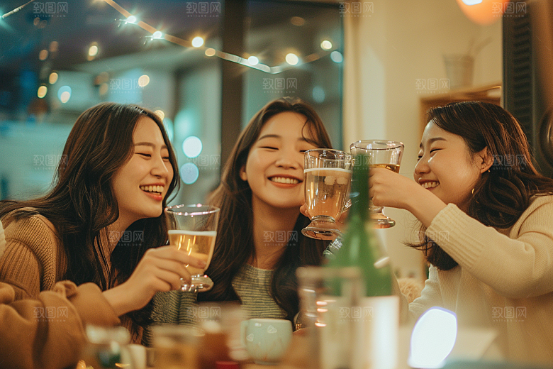 下午茶聚会餐厅派对摄影图