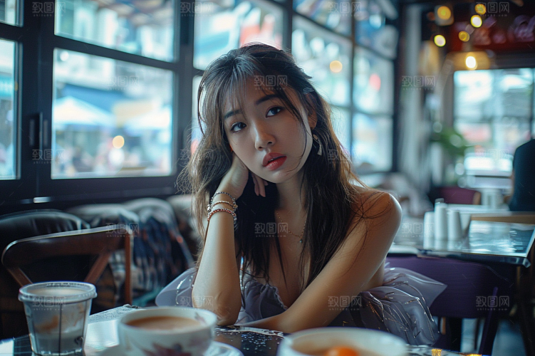 下午茶聚会餐馆聚餐摄影图