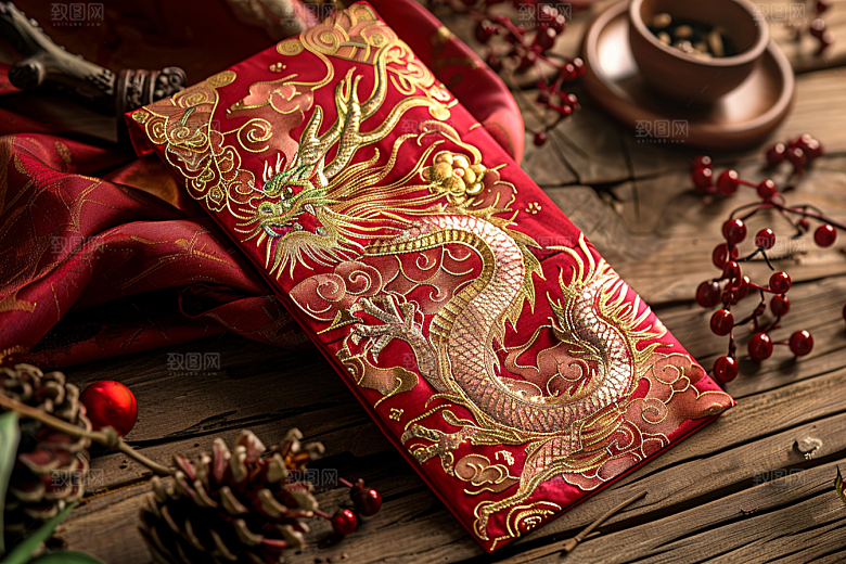红包利是封过年摄影图