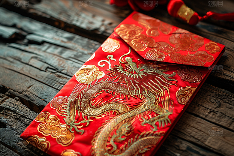 红包中国风利是封摄影图