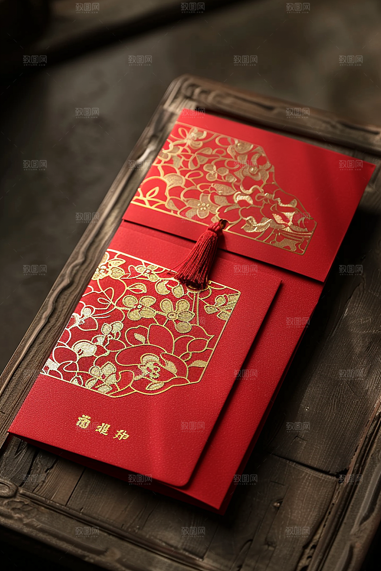 红包大气精致摄影图