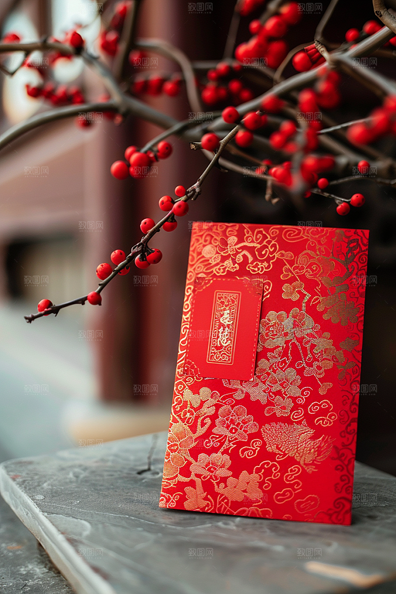 红包利是封高清摄影图