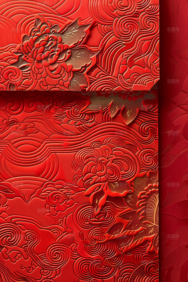 红包春节喜庆摄影图