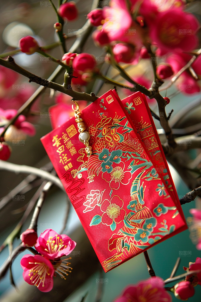 红包精致利是封摄影图