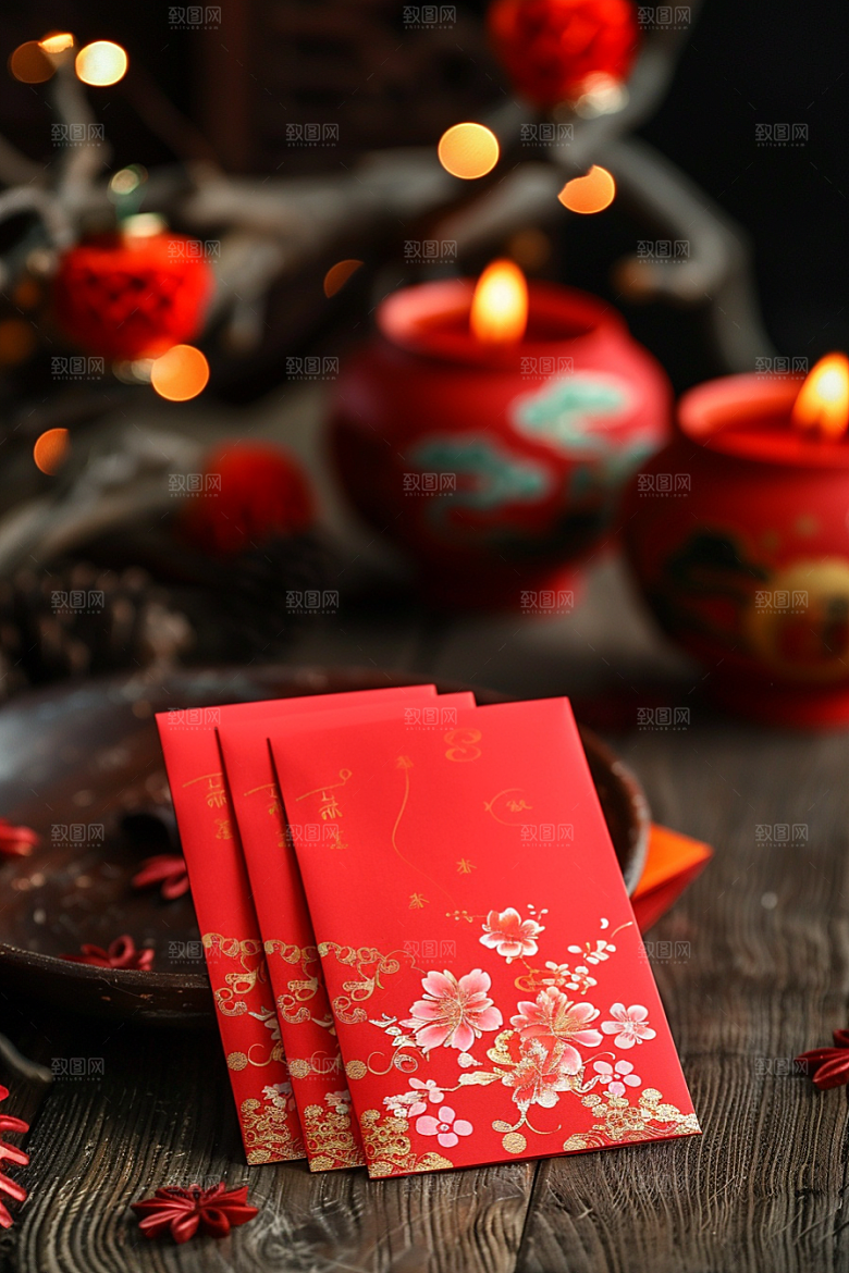 红包精致婚礼摄影图