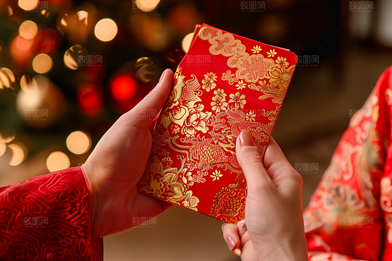 红包高清祝福摄影图
