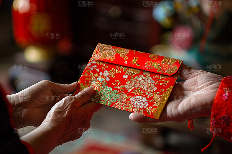 红包高清精致摄影图