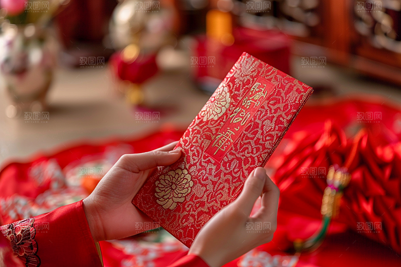 红包中国风吉利摄影图
