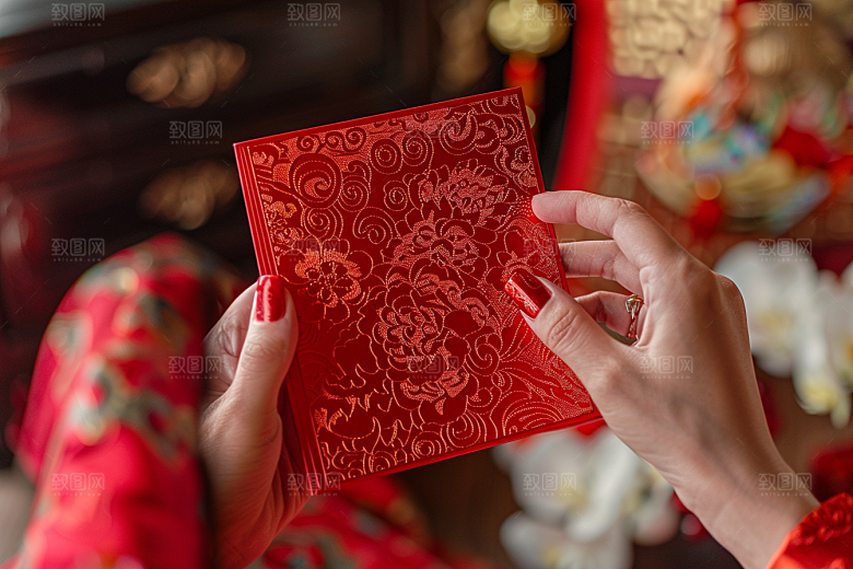 红包高清祝福摄影图