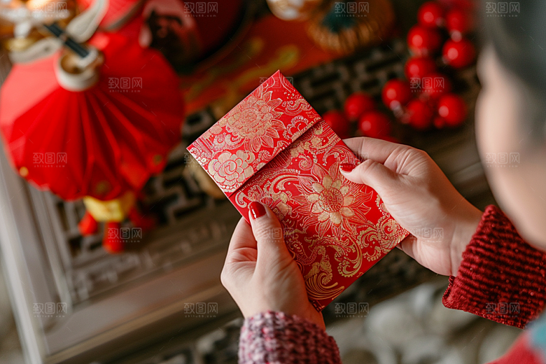 红包中国风喜庆摄影图
