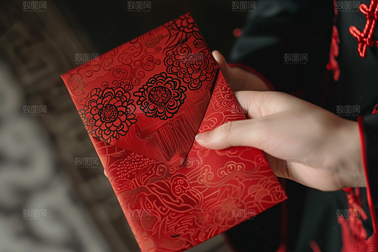 红包精致婚礼摄影图