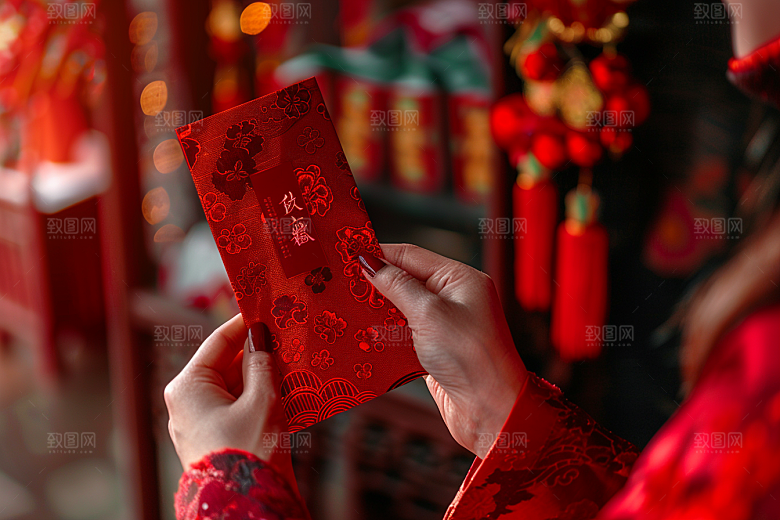 红包吉利高清摄影图