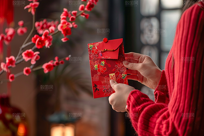 红包利是封高清摄影图