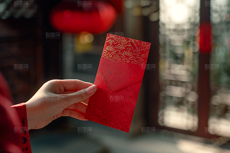 红包过年利是封摄影图