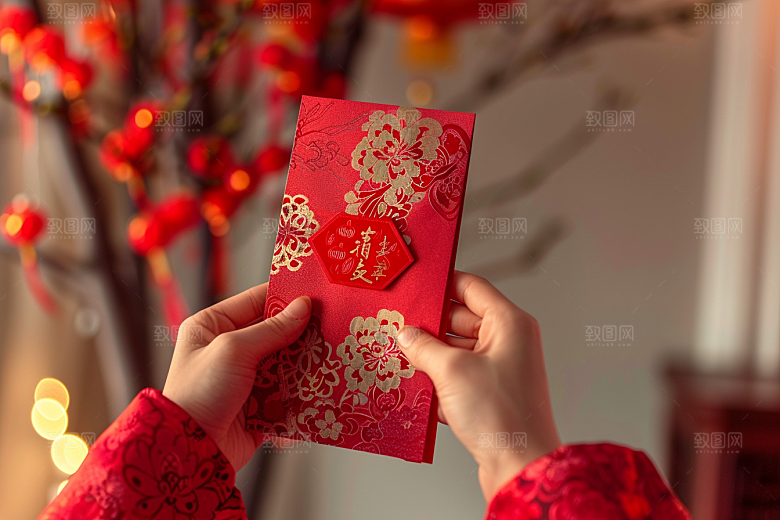 红包大气精致摄影图