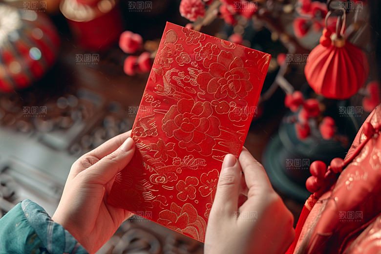 红包精致婚礼摄影图