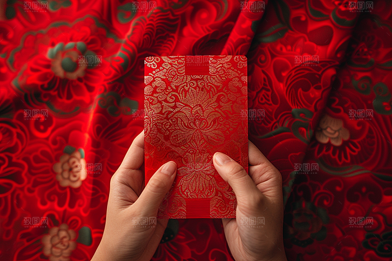 红包中国风利是封摄影图