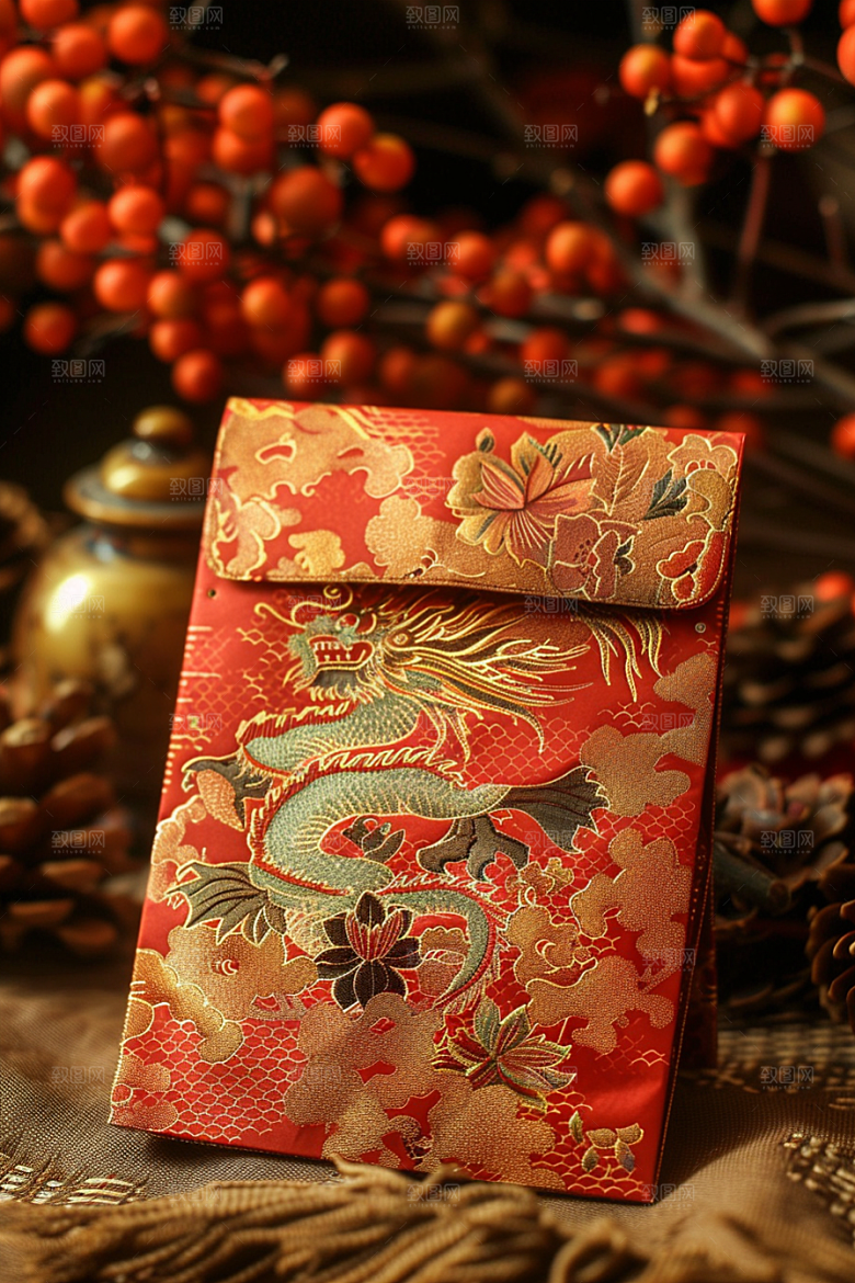 红包祝福高清摄影图