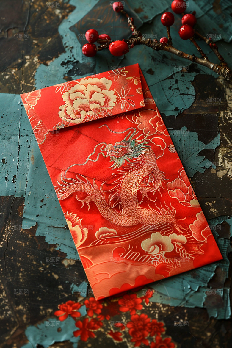 红包利是封过年摄影图