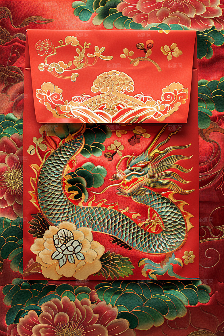红包大气中国风摄影图