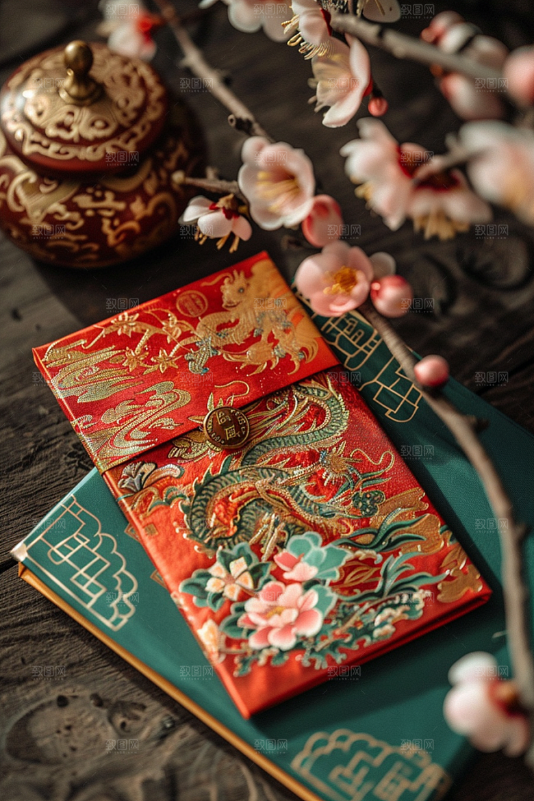 红包春节利是封摄影图