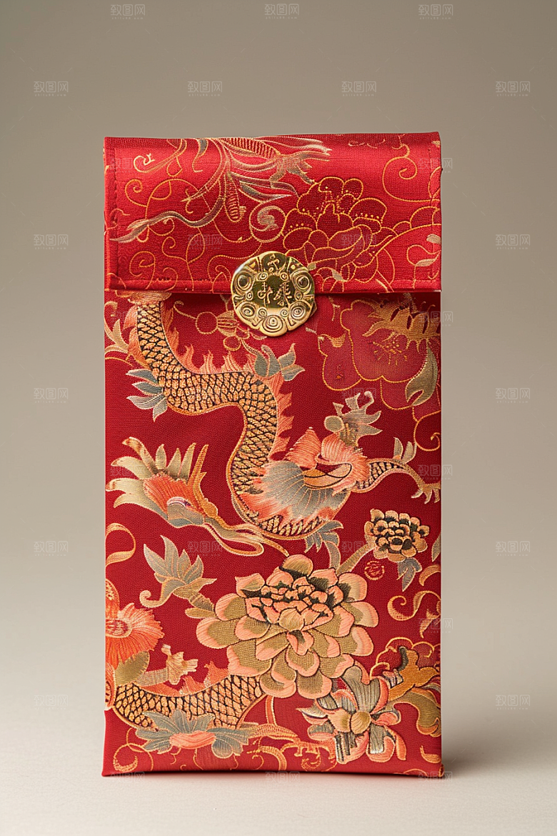 红包春节精致摄影图