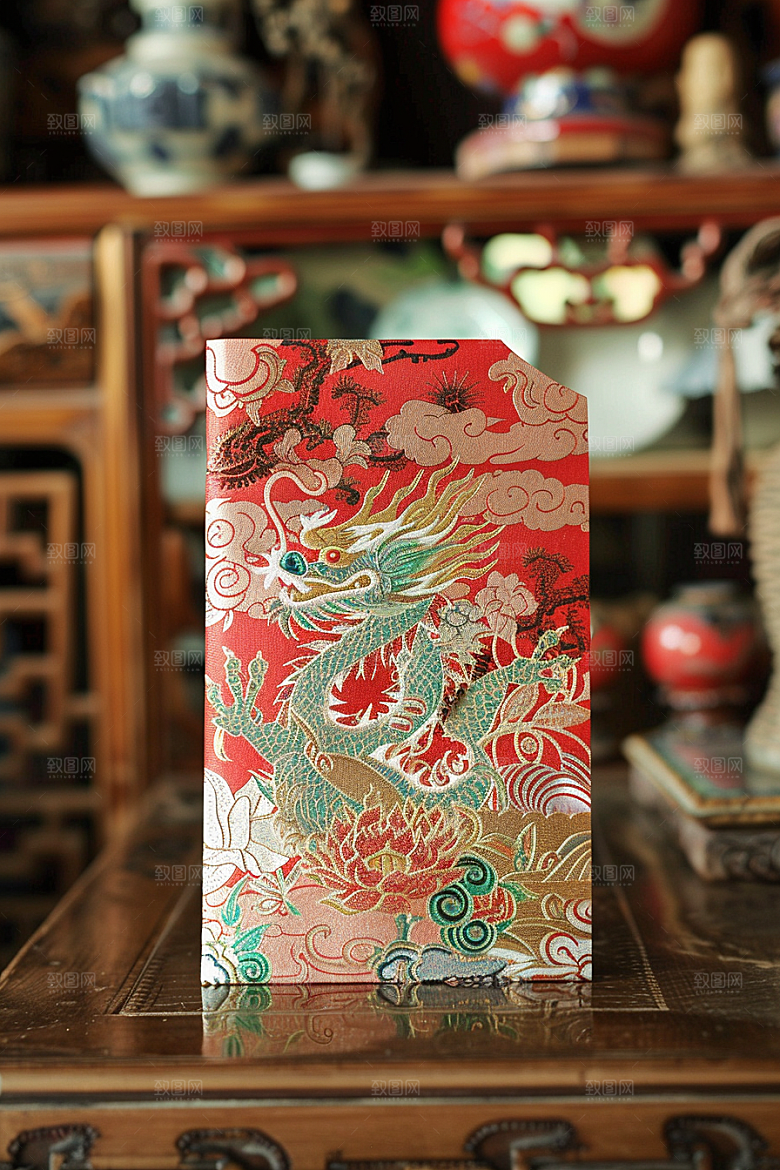 红包春节精致摄影图