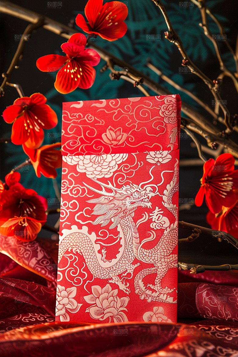 红包中国风喜庆摄影图