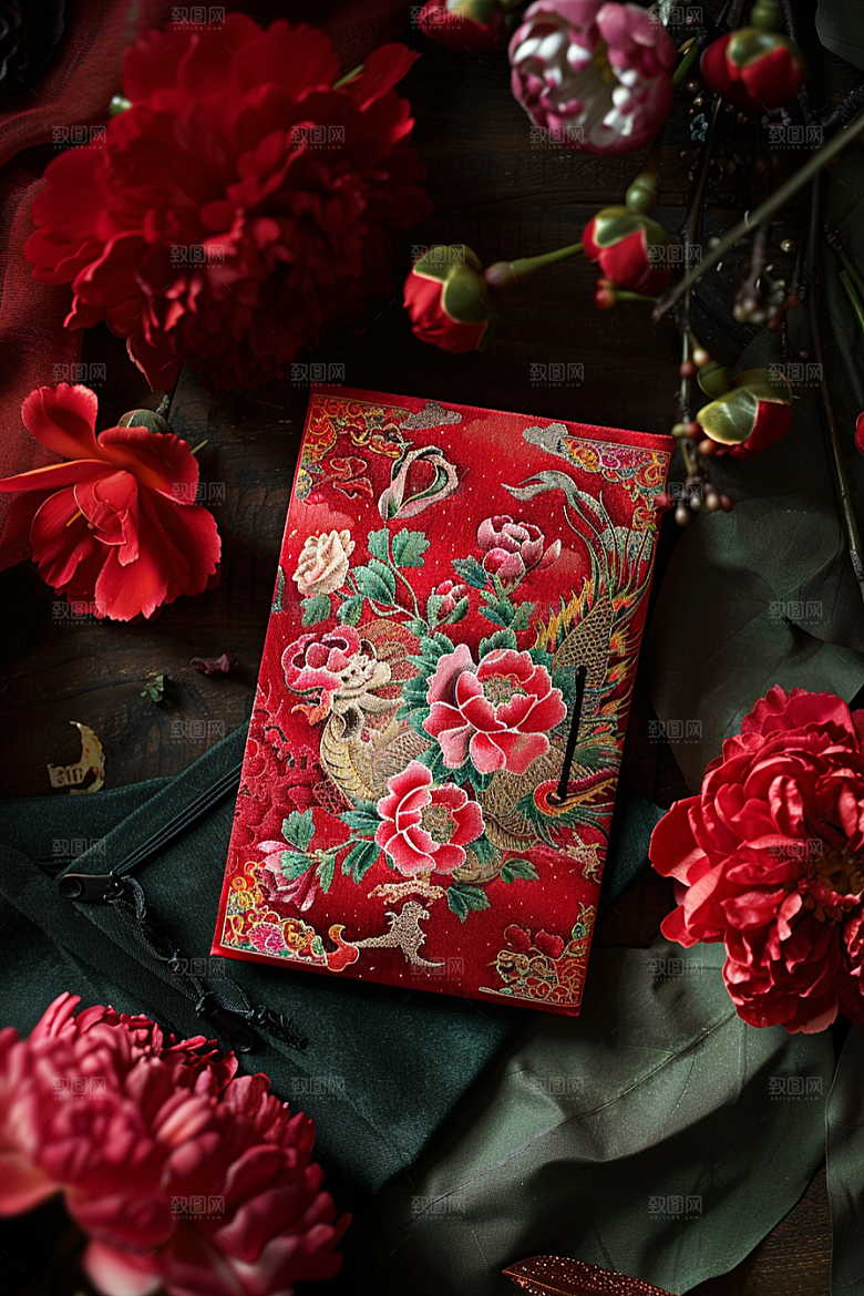 红包过年春节摄影图