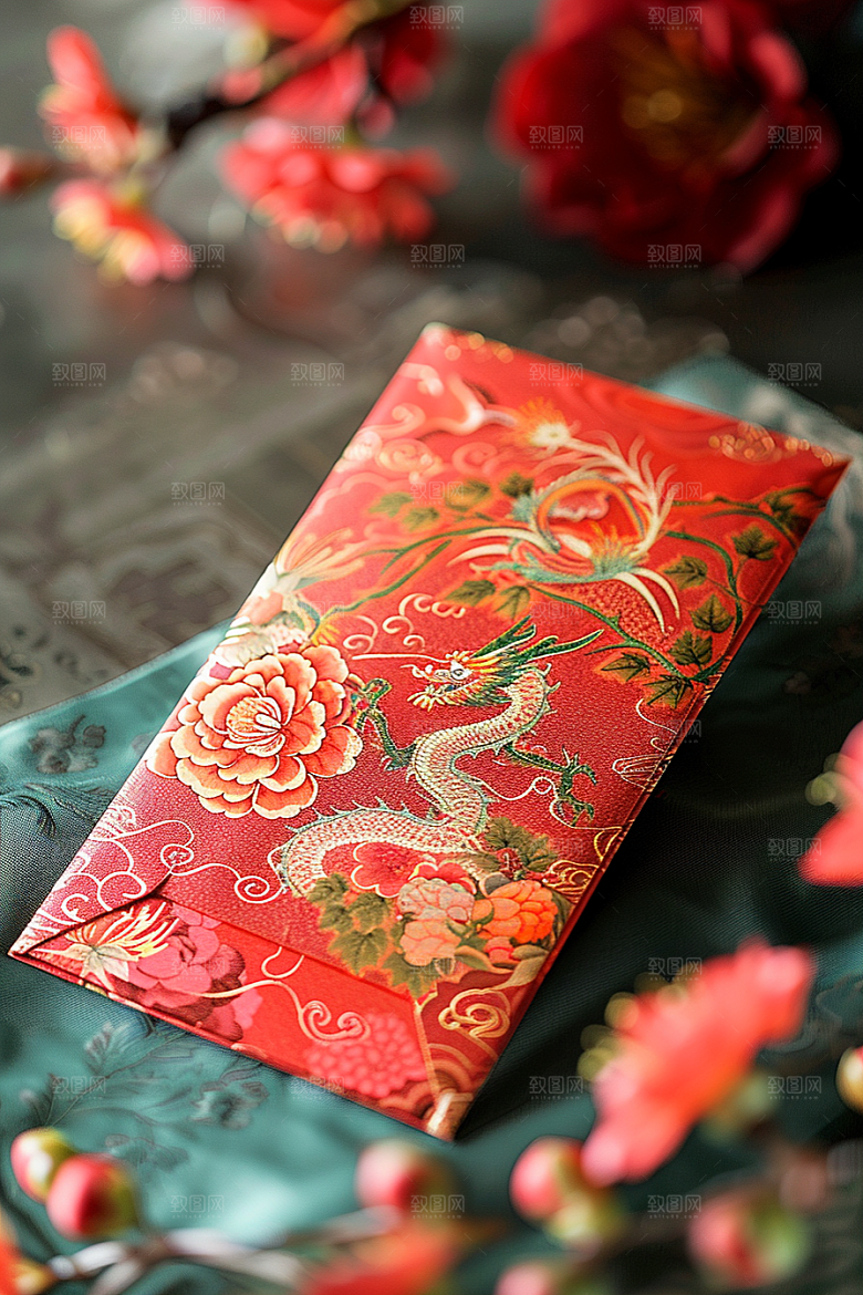 红包过年春节摄影图
