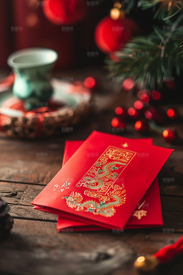 红包利是封高清摄影图