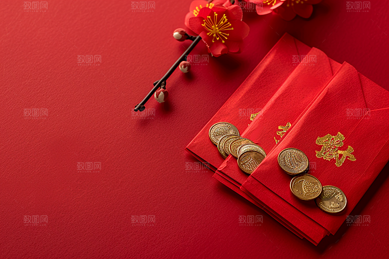 红包利是封精致摄影图