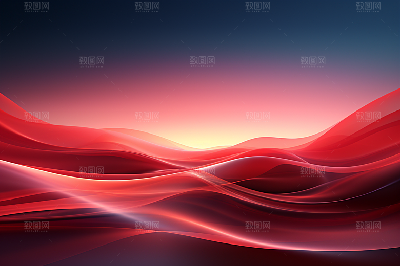 红色高清渐变背景图