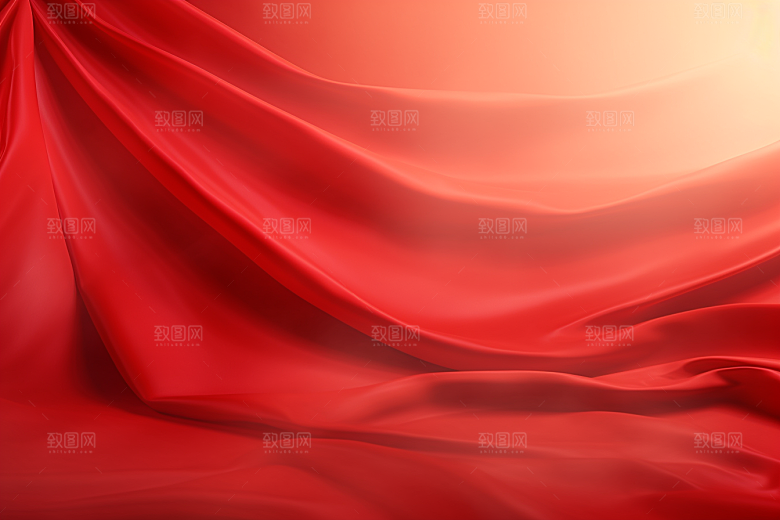 红色线条渐变背景图