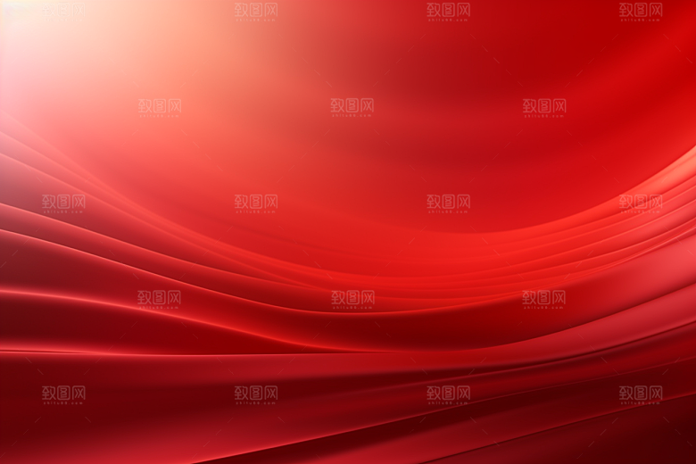 红色波浪党建背景图