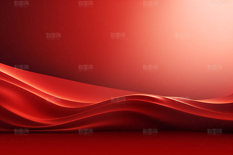 红色线条质感背景图
