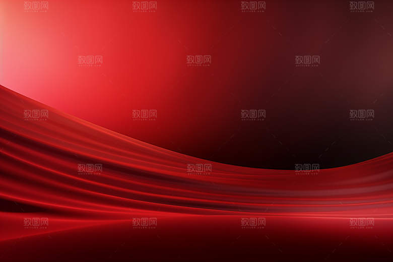 红色波浪党建背景图