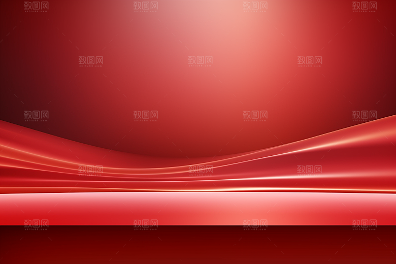 红色党建光效背景图