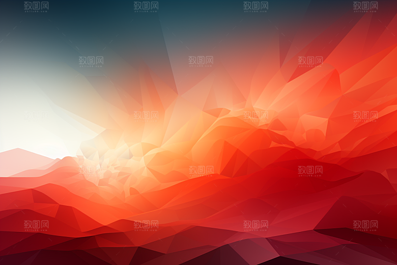 红色质感丝滑背景图