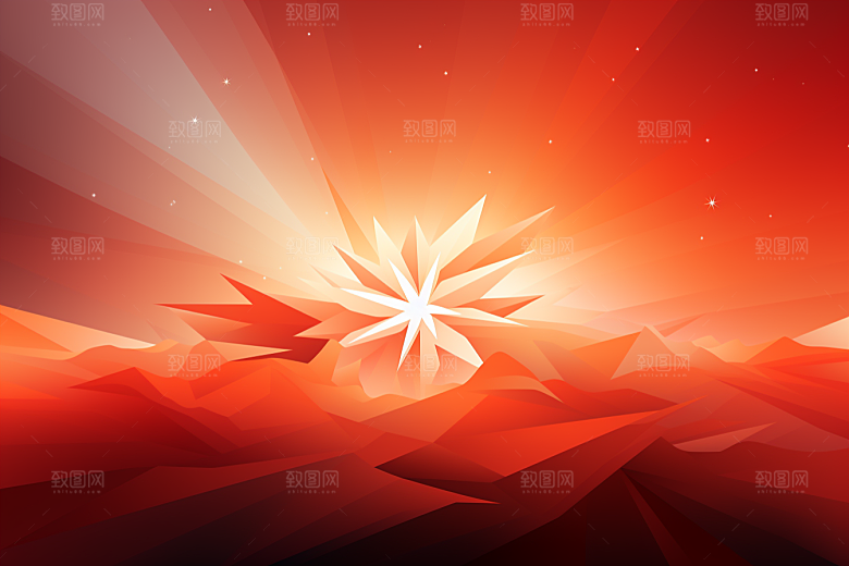 红色党建高清背景图