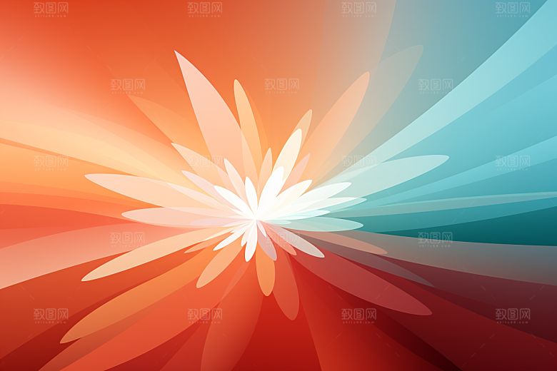红色丝滑质感背景图