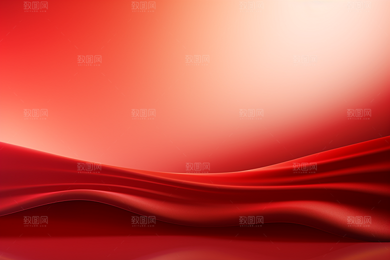 红色渐变线条背景图