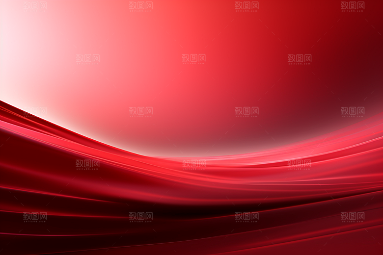 红色波浪党建背景图