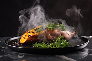 红薯地瓜杂粮食材摄影图