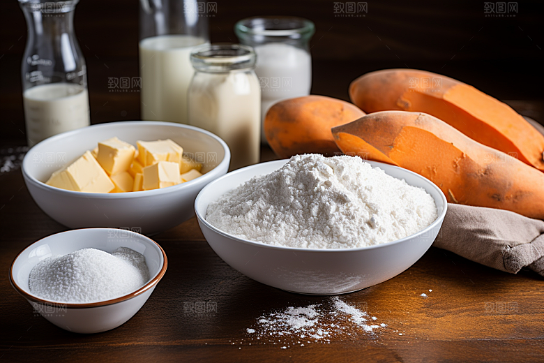 红薯地瓜高清美食摄影图
