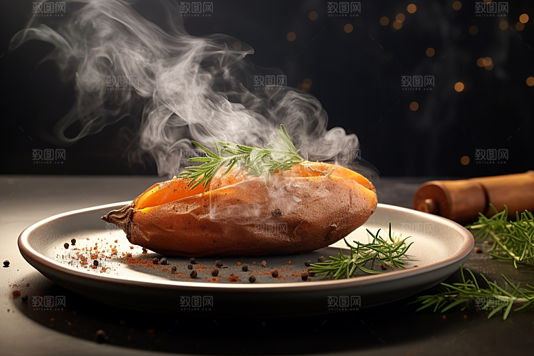 红薯地瓜高清山芋摄影图