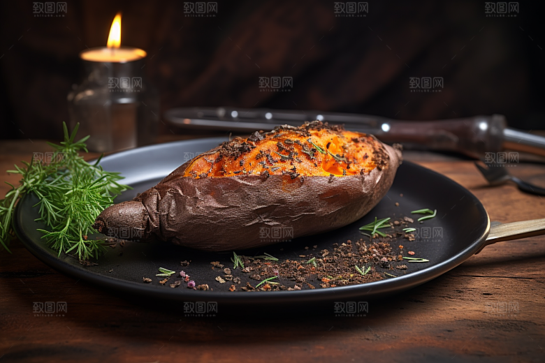 红薯地瓜高清美食摄影图