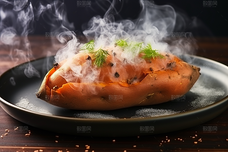 红薯地瓜高清淀粉摄影图