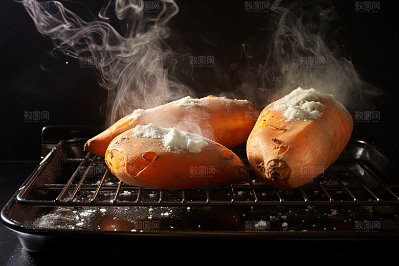 红薯地瓜碳水淀粉摄影图