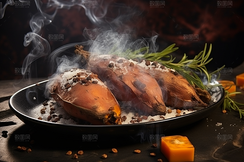 红薯地瓜高清美食摄影图
